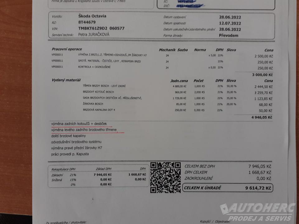 Škoda Octavia KOMBI 1.6 TDi 4x4 ČR