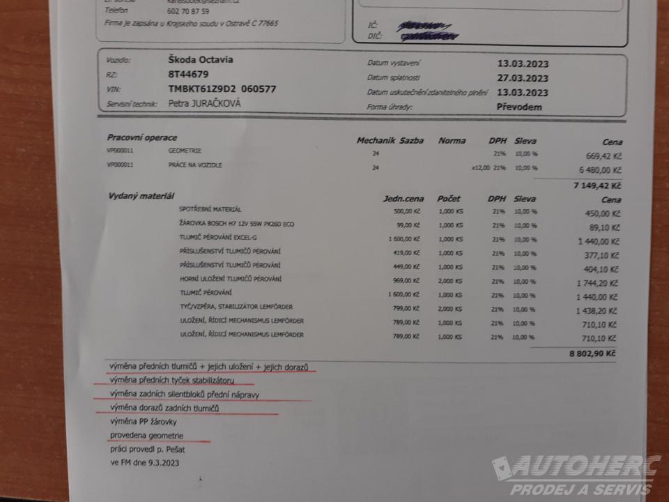 Škoda Octavia KOMBI 1.6 TDi 4x4 ČR