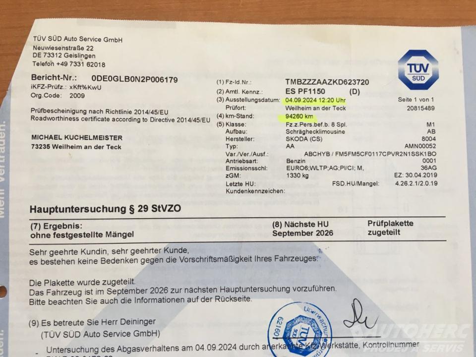 Škoda Citigo 1.0 MPi 55 kW CLEVER