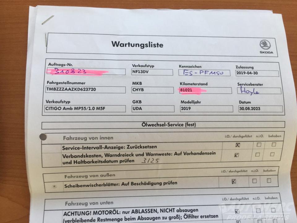 Škoda Citigo 1.0 MPi 55 kW CLEVER