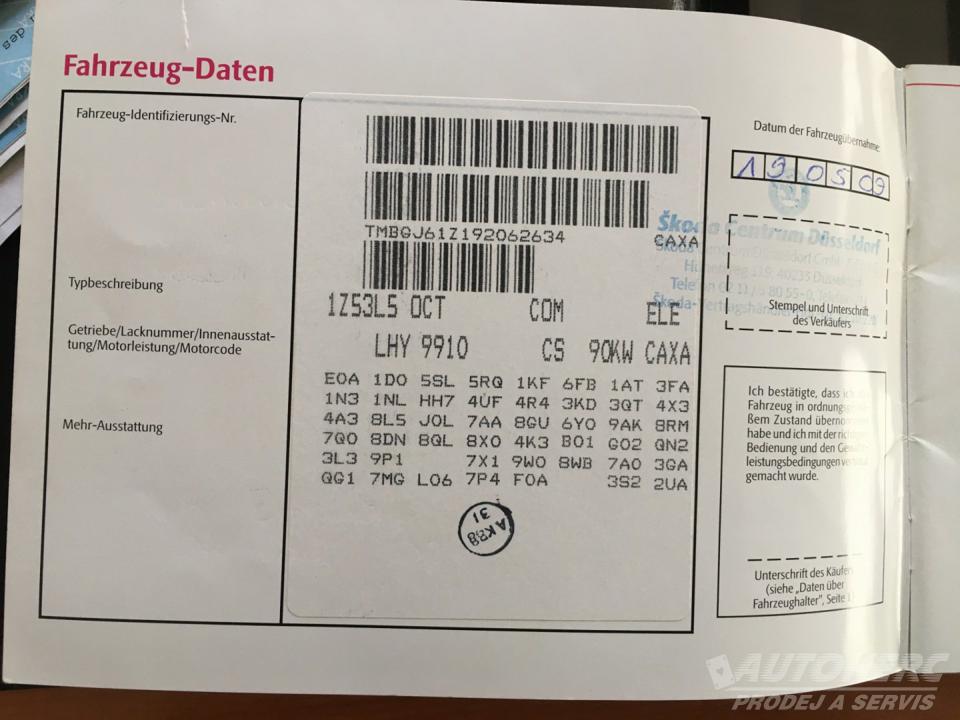 Škoda Octavia II Kombi 1.4 TSi 90kW