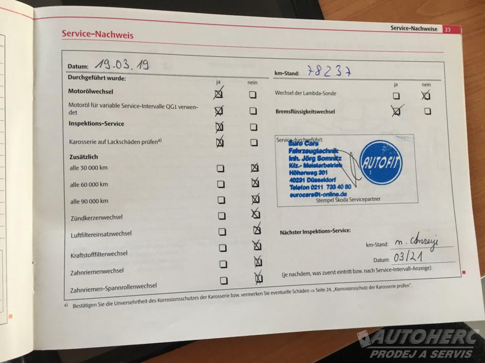 Škoda Octavia II Kombi 1.4 TSi 90kW