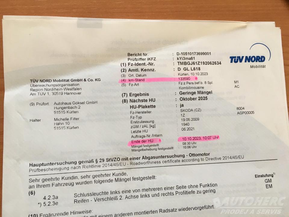 Škoda Octavia II Kombi 1.4 TSi 90kW