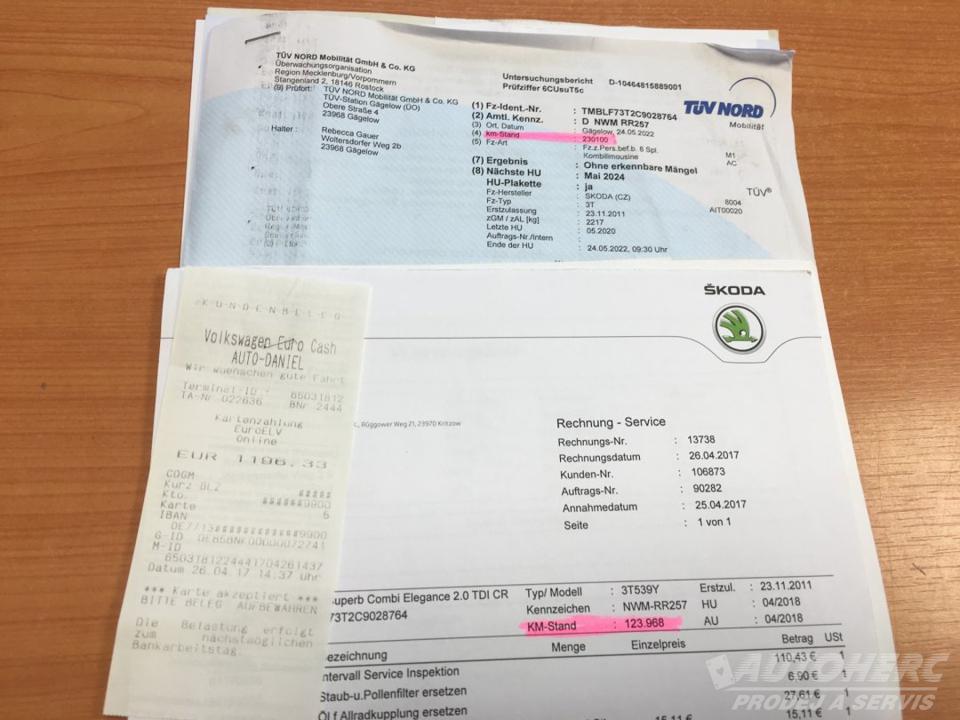 Škoda Superb II 2.0 TDi 4X4 125 kW