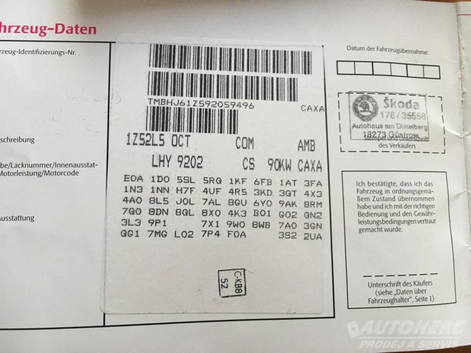 Škoda Octavia II Kombi 1.4 TSi 90kW