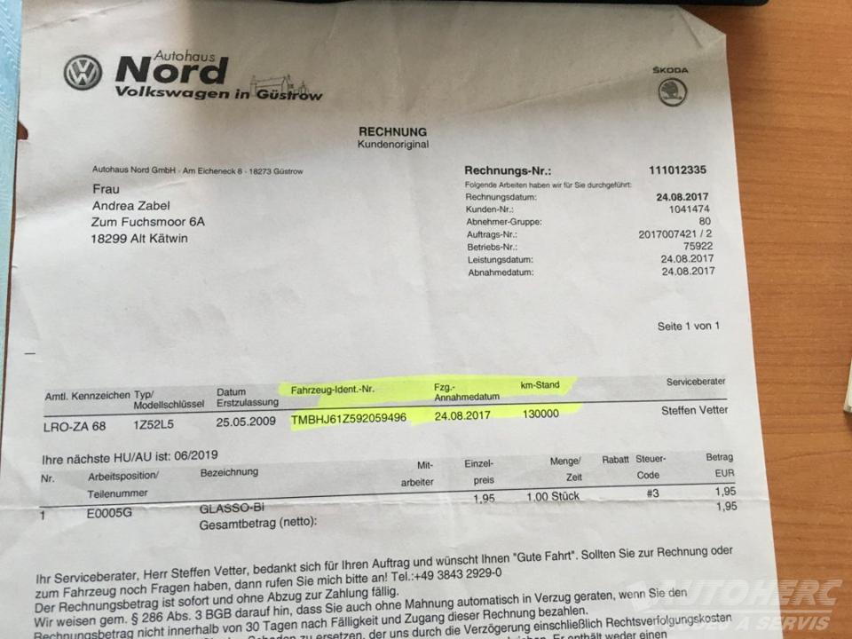 Škoda Octavia II Kombi 1.4 TSi 90kW