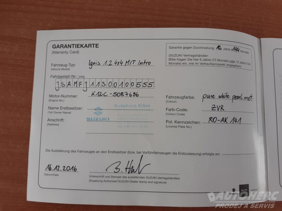 Suzuki Ignis 1.2  ALL GRIP 4x4