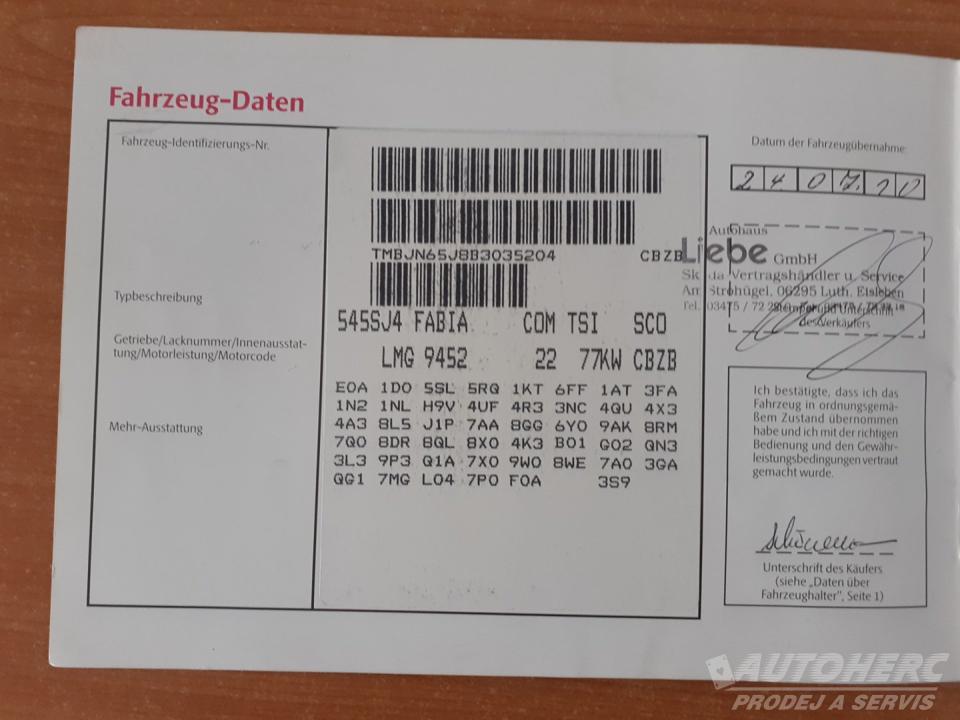 Škoda Fabia 1.2 TSi SCOUT