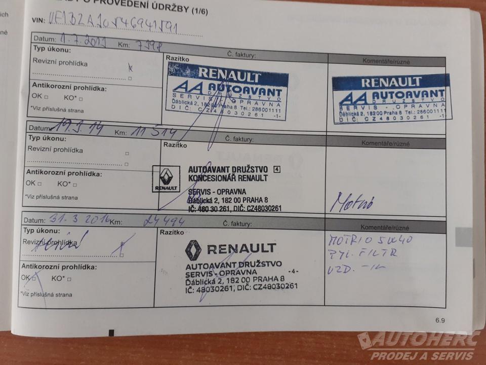 Renault Mégane 1.6 16 V  ČR