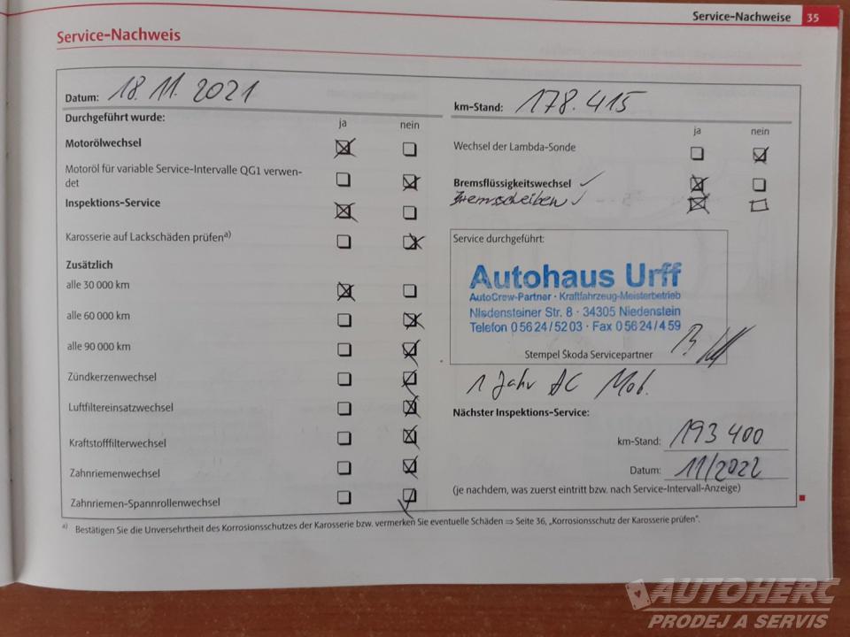 Škoda Octavia KOMBI 1.6 MPi