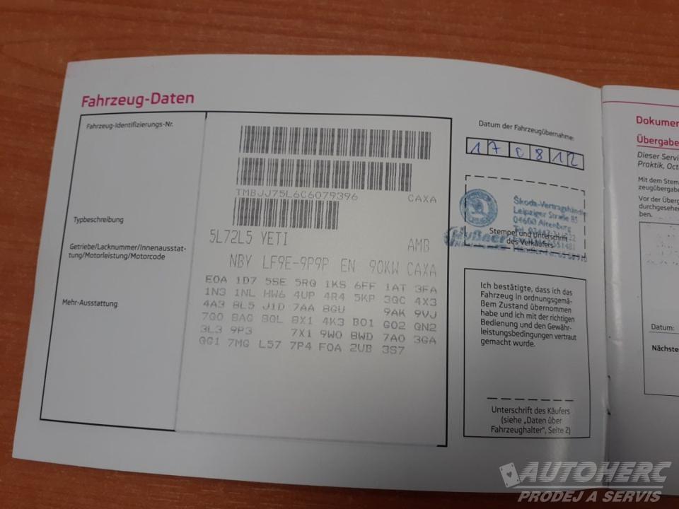 Škoda Yeti 1.4 TSi 90kW