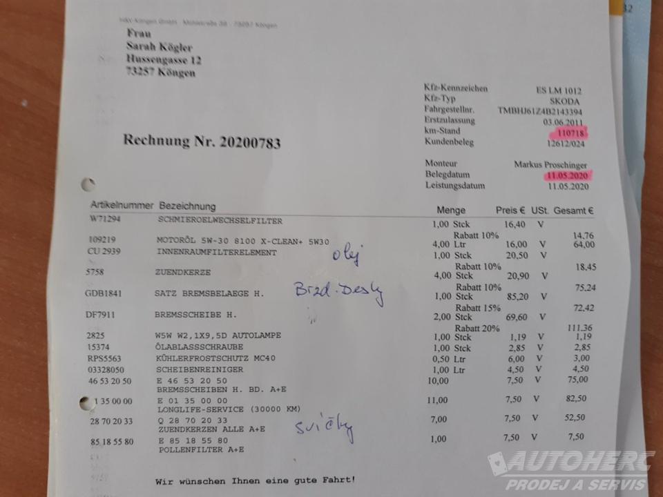 Škoda Octavia KOMBI 1.4 TSi AMBIENTE