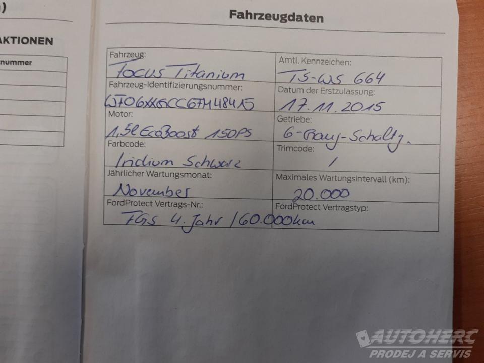 Ford Focus 1.5 E.B. TITANIUM