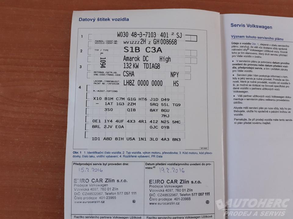 Volkswagen Amarok 2.0 TDi 4x4 DSG