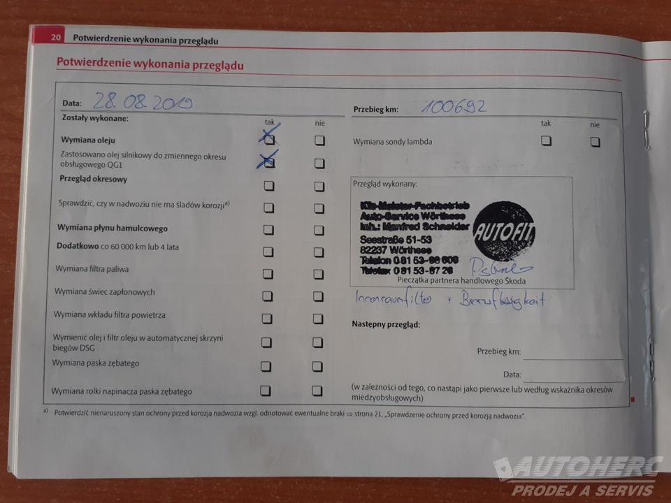 Škoda Octavia 1.4 TSi AMBIENTE