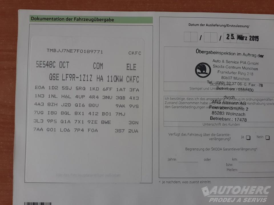 Škoda Octavia 2.0 TDi DSG ELEGANCE