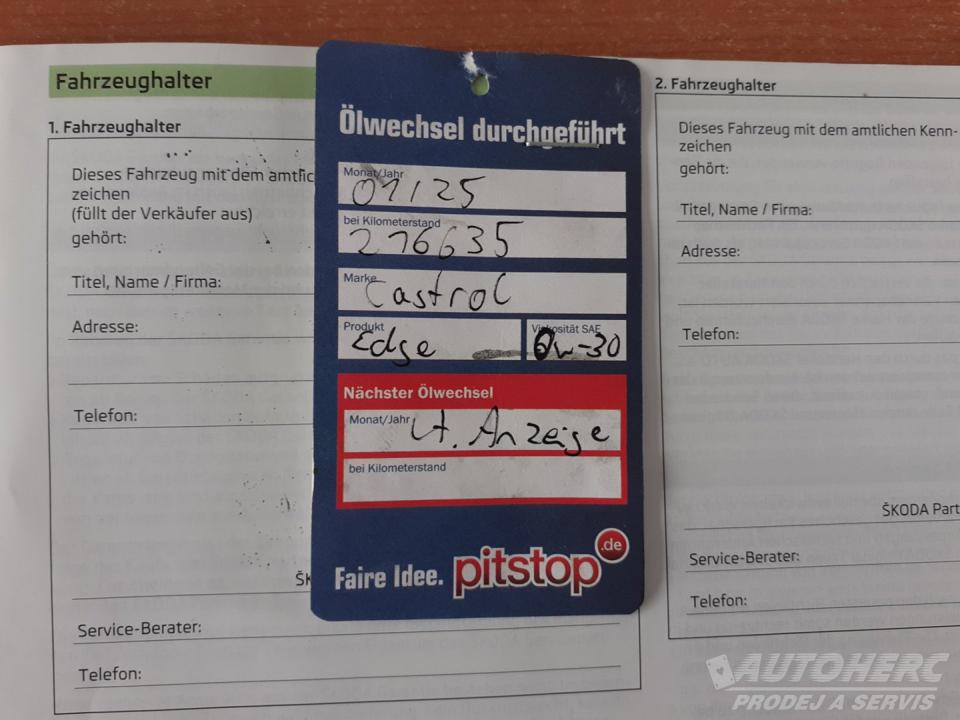 Škoda Octavia 2.0 TDi DSG ELEGANCE