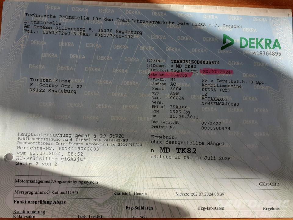 Škoda Octavia 1.4 TSi AMBIENTE