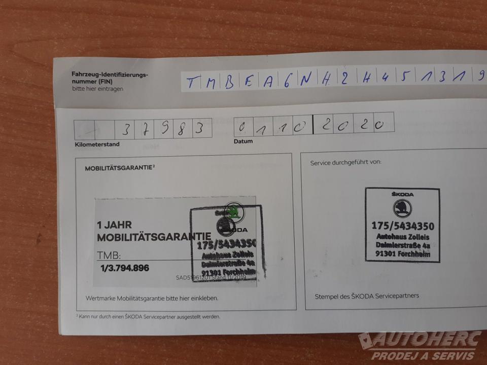 Škoda Rapid 1.2 TSi