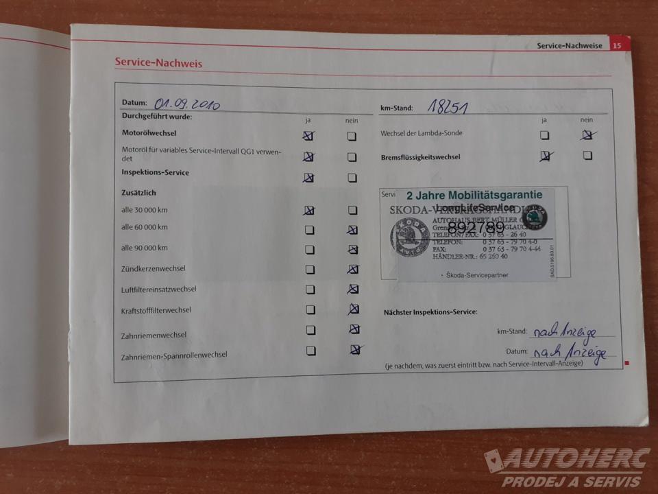 Škoda Fabia II 1.4 16V Ambiente