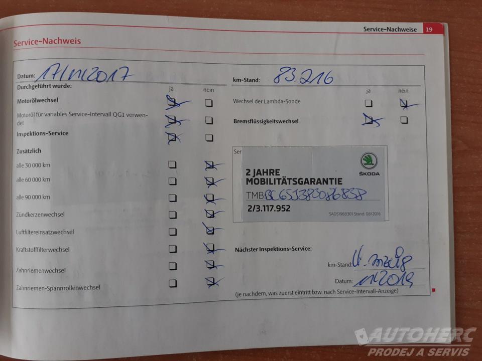 Škoda Fabia II 1.4 16V Ambiente