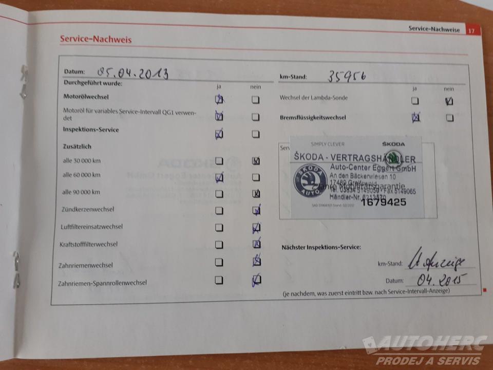 Škoda Fabia II KOMBI  1.4 16V