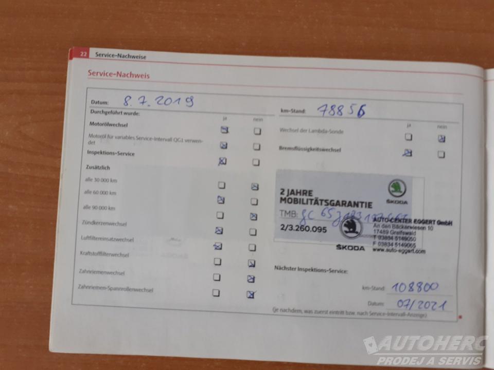 Škoda Fabia II KOMBI  1.4 16V