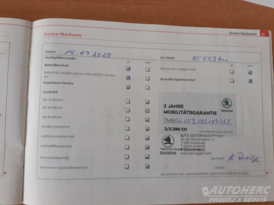 Škoda Fabia II KOMBI  1.4 16V