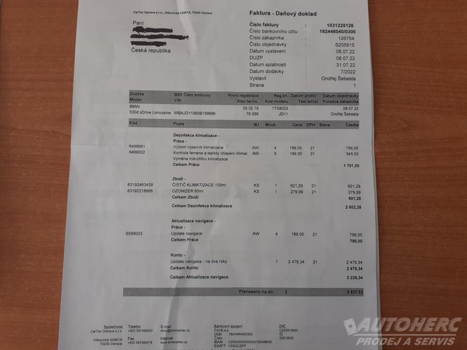 BMW Řada 5 530d x Drive Luxury Line