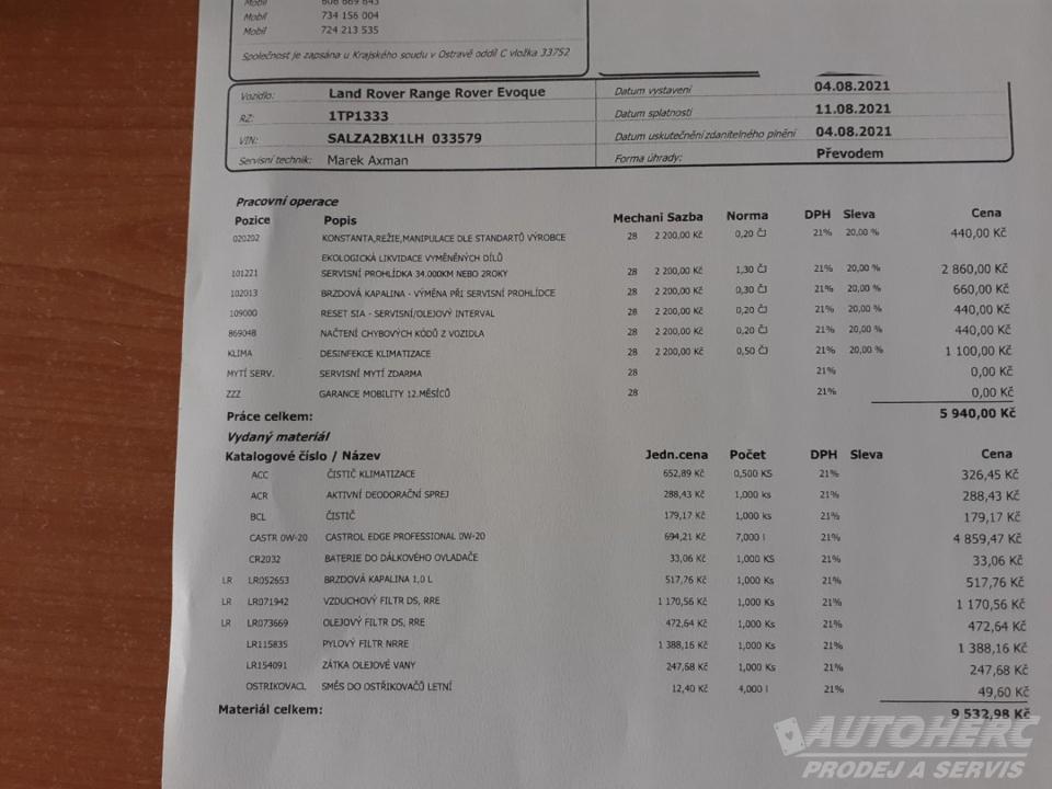 Land Rover Range Rover Evoque 2.0 P200 R DYNAMIC S
