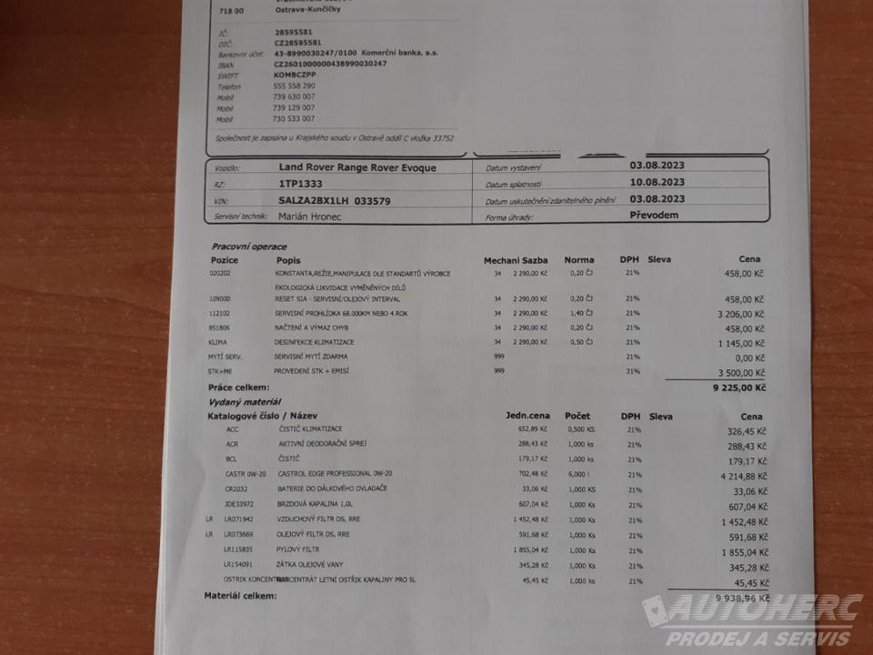 Land Rover Range Rover Evoque 2.0 P200 R DYNAMIC S