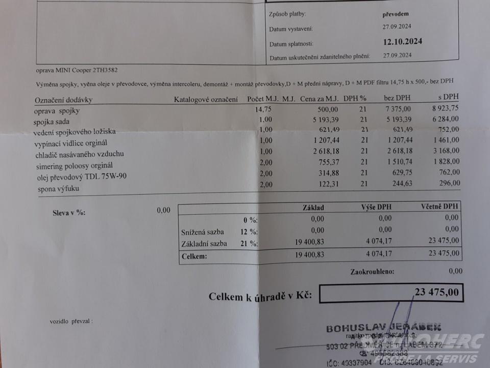 Mini Cooper 1.6 D PANORAMA