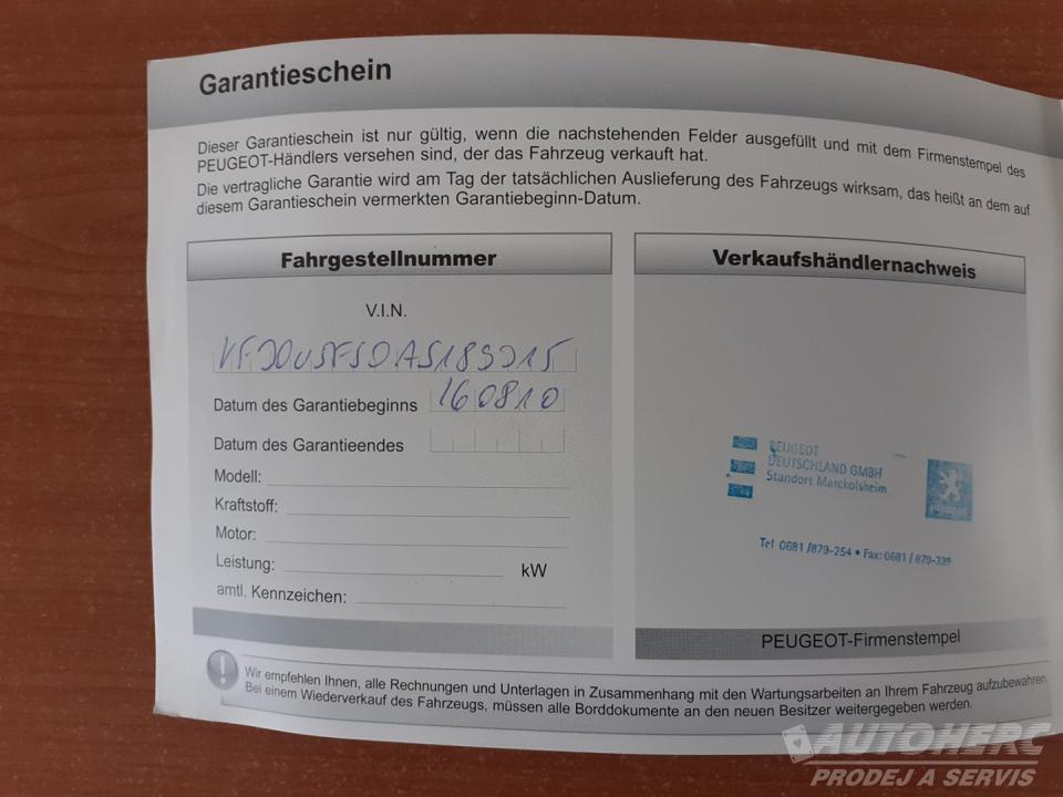 Peugeot 3008 1.6 i 88 kW