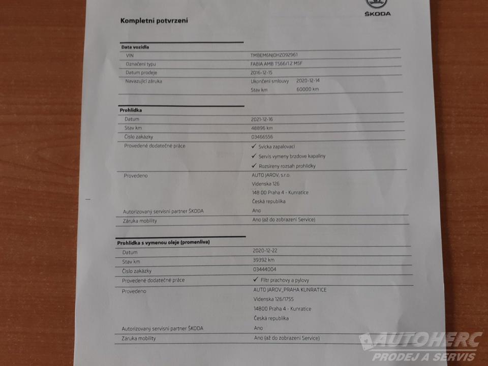 Škoda Fabia 1.2 TSi AMBIENTE