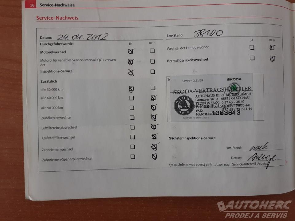 Škoda Fabia II 1.4 16V Ambiente