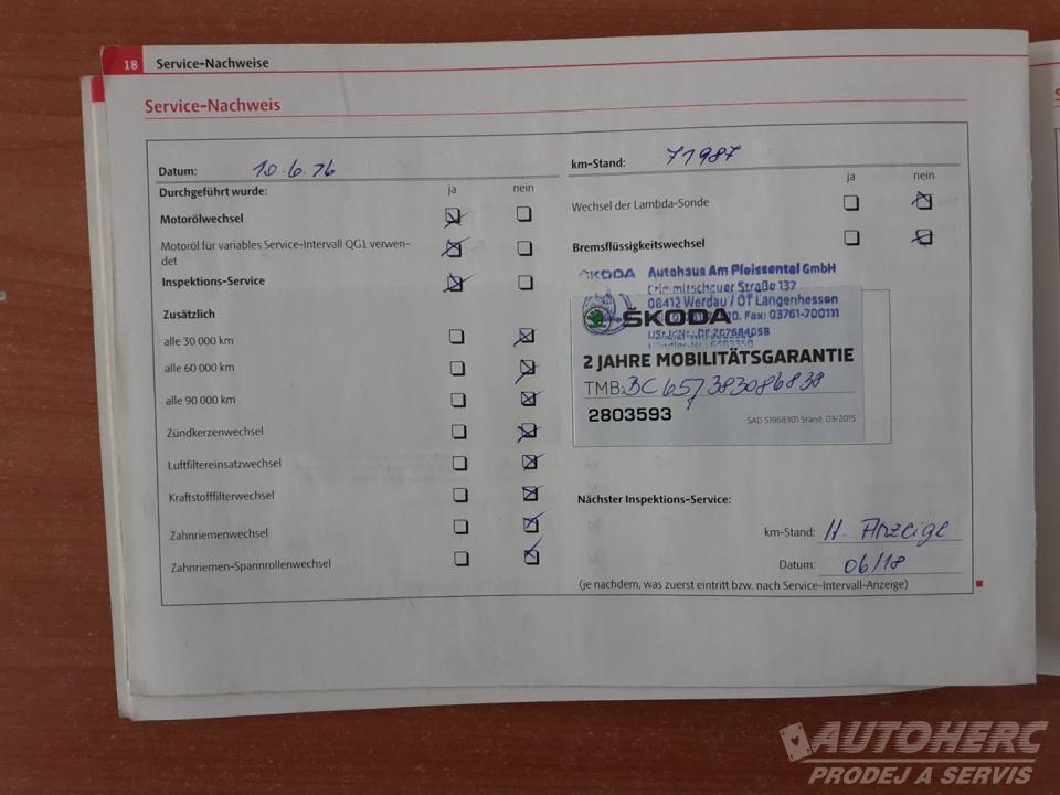 Škoda Fabia II 1.4 16V Ambiente