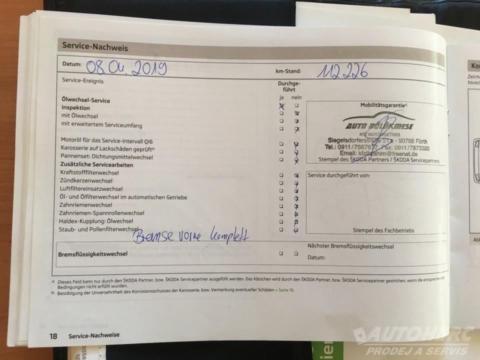 Škoda Fabia II Kombi 1.2 TSi 77 kW