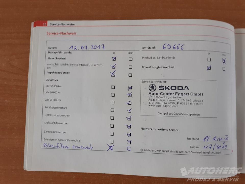 Škoda Fabia II KOMBI  1.4 16V