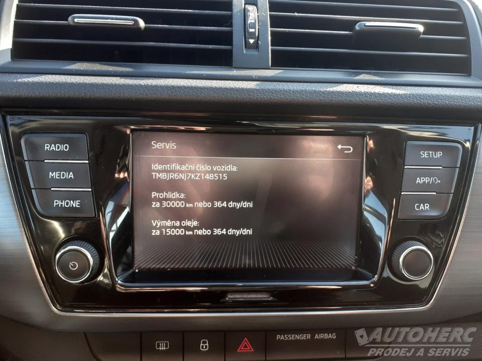 Škoda Fabia III Kombi 1.0 TSi 81KW