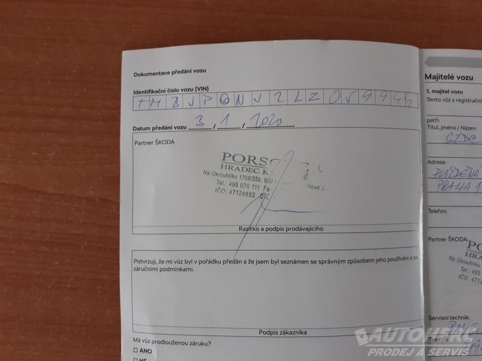 Škoda Fabia III Kombi 1.0 TSi Ambiente