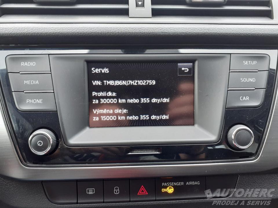 Škoda Fabia KOMBI 1.0 MPi ČR