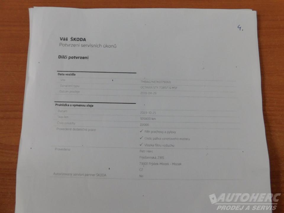 Škoda Octavia III 1.6 TDi ČR