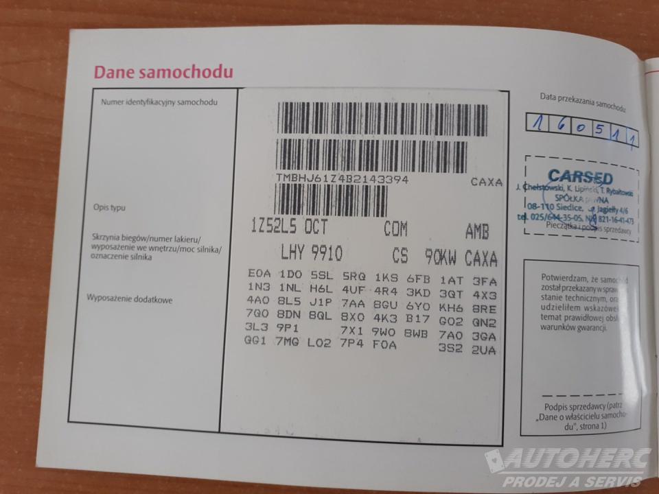 Škoda Octavia KOMBI 1.4 TSi AMBIENTE