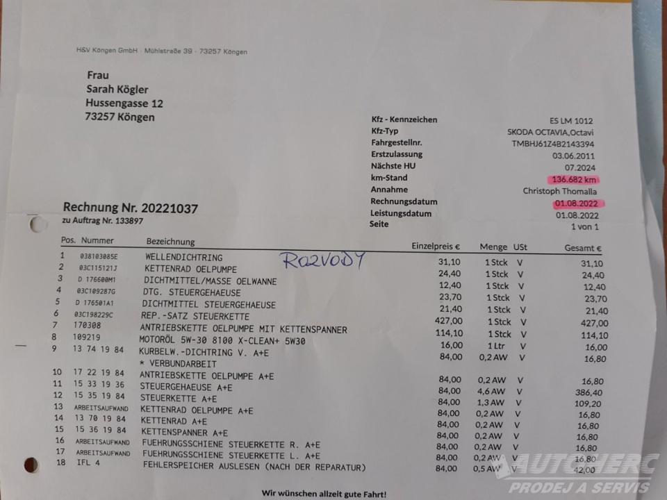 Škoda Octavia KOMBI 1.4 TSi AMBIENTE