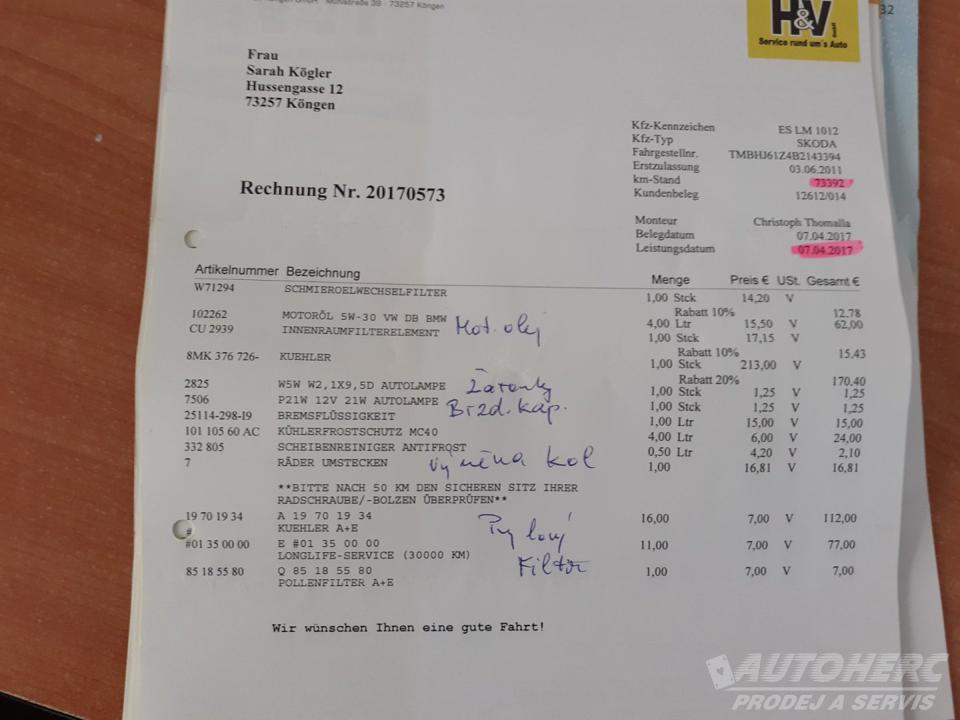 Škoda Octavia KOMBI 1.4 TSi AMBIENTE