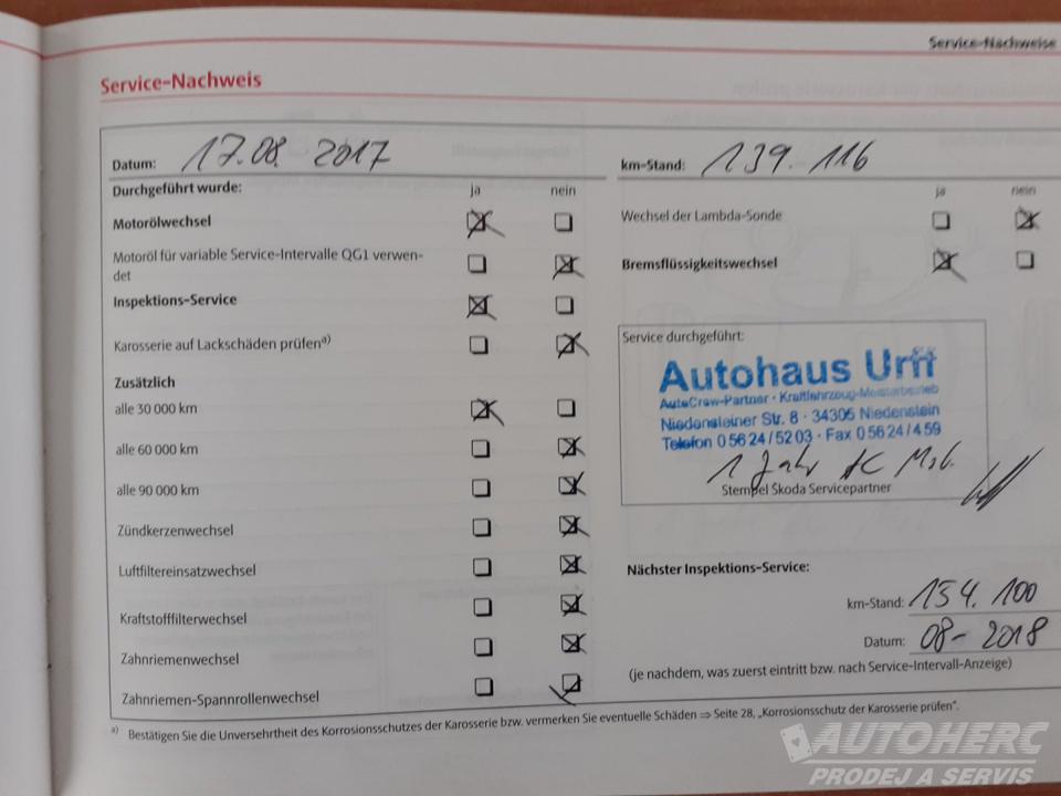 Škoda Octavia KOMBI 1.6 MPi