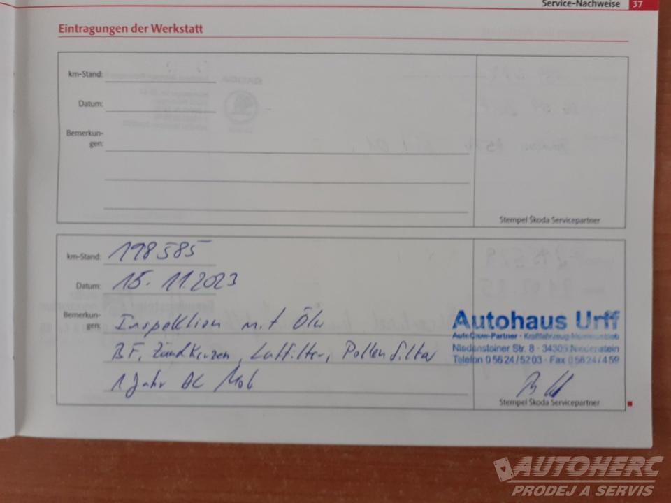 Škoda Octavia KOMBI 1.6 MPi