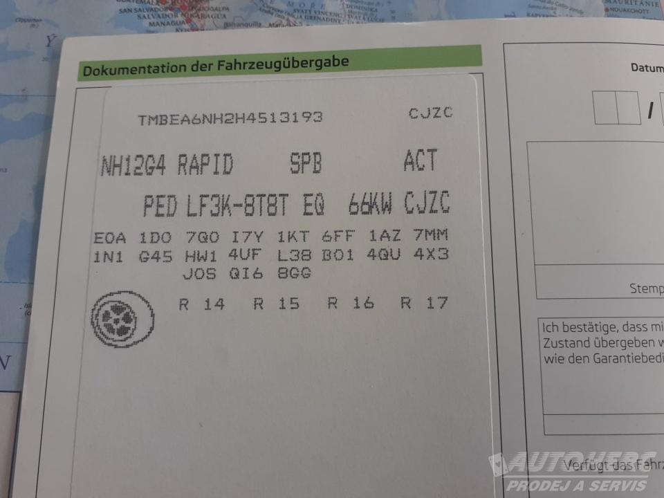 Škoda Rapid 1.2 TSi ACTIV