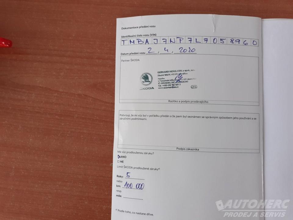 Škoda Superb III 2.0 TDi DSG ČR