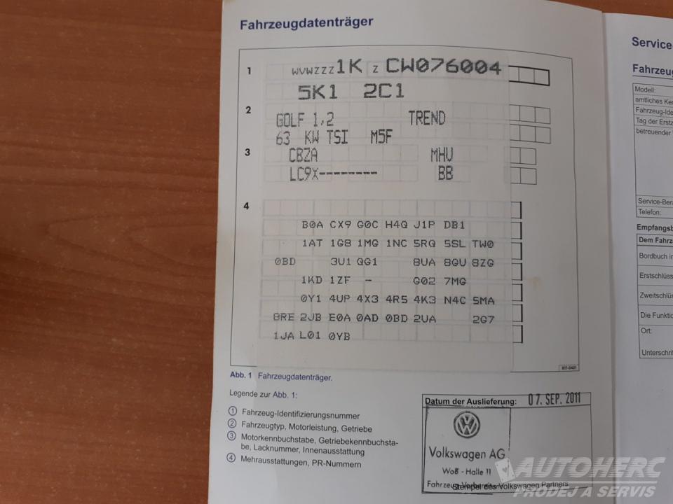 Volkswagen Golf VI 1.2 TSi